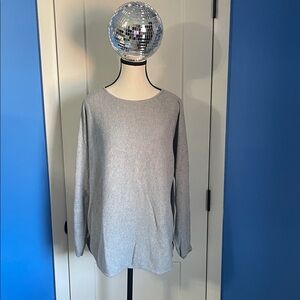 Michael Kors Gray Crew Neck Sweater